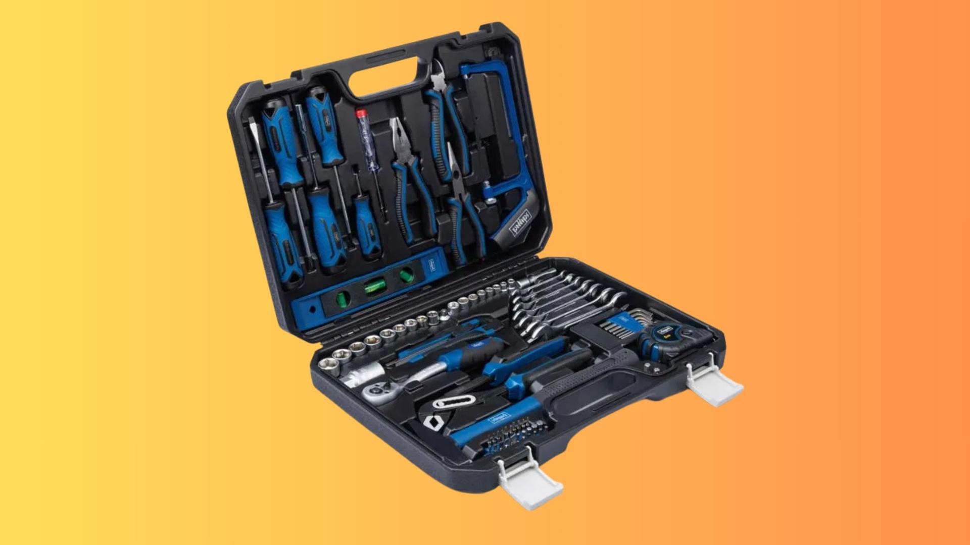 Cette mallette Scheppach de 97 pièces fait le plein d'outils… et vide son prix pour la fin des soldes