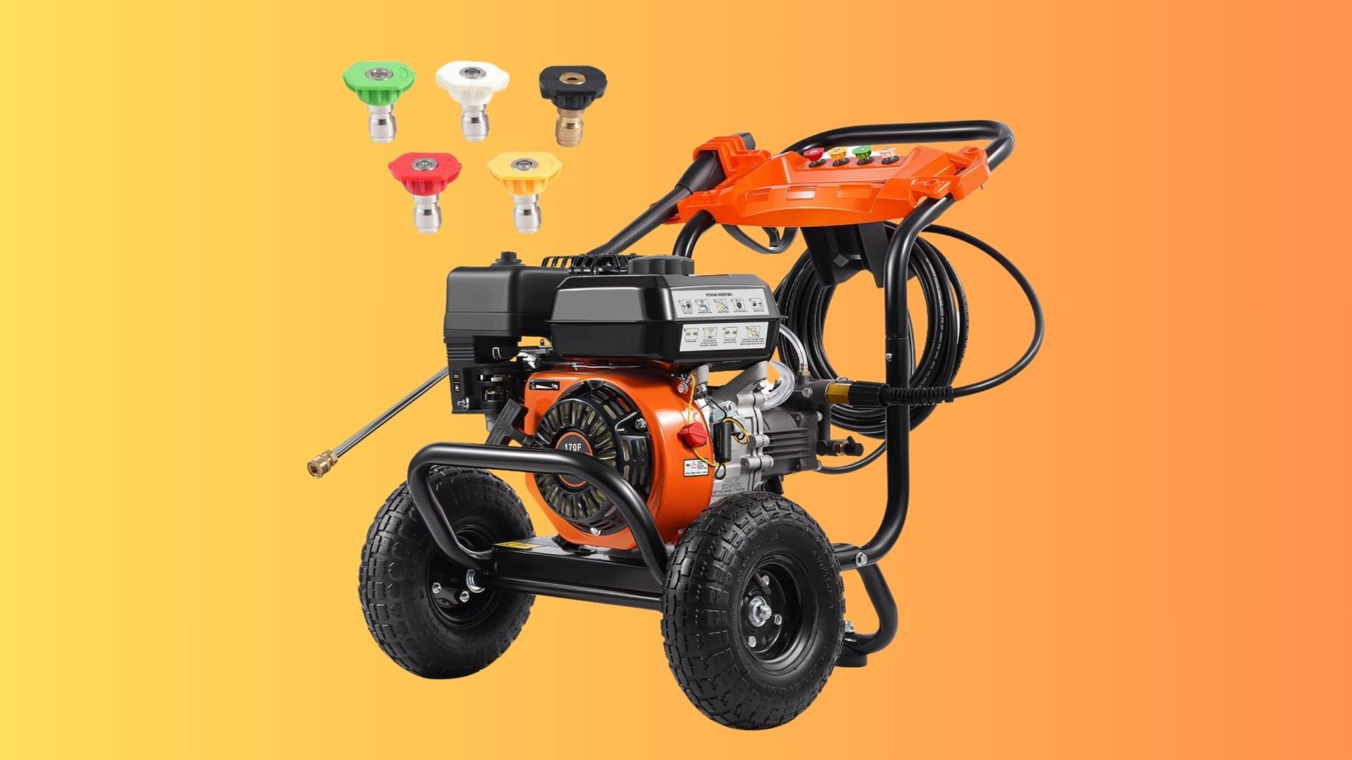 Terrasses et allées vont trembler : ce nettoyeur haute pression VEVOR 3500 PSI est en promo