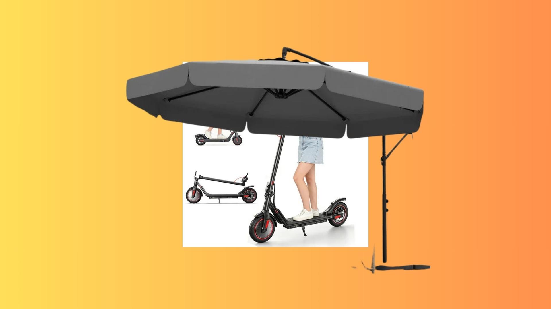 Ce parasol grand format est l'un des meilleurs bons plans des soldes Cdiscount