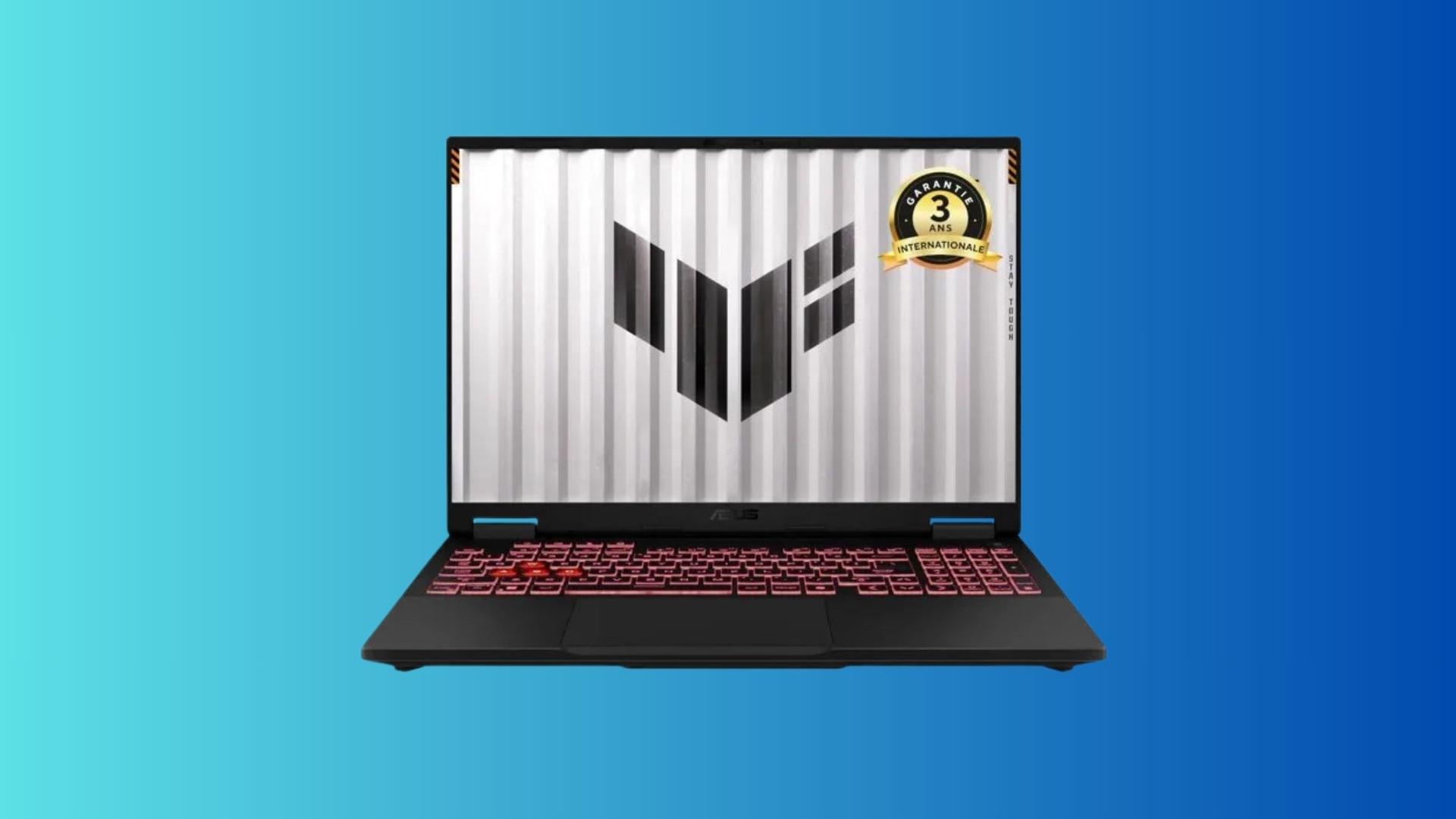 RTX 5060 et écran 165 Hz : Cdiscount sabre 250 € sur ce PC portable gamer Asus incontournable