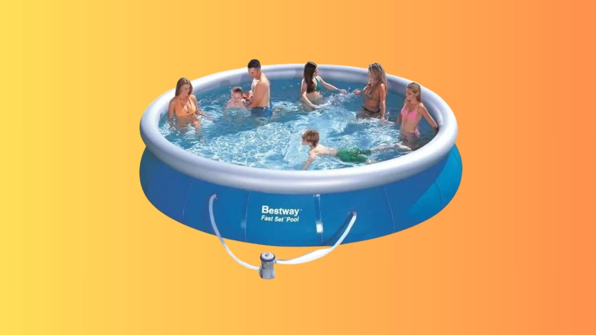 Cette piscine Bestway ne devrait pas rester longtemps à ce prix en cette fin des soldes