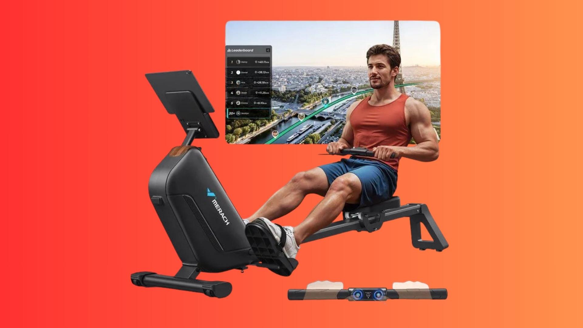 Remise massive + deux codes promo : Cdiscount propulse ce rameur d'appartement sous les 215 €