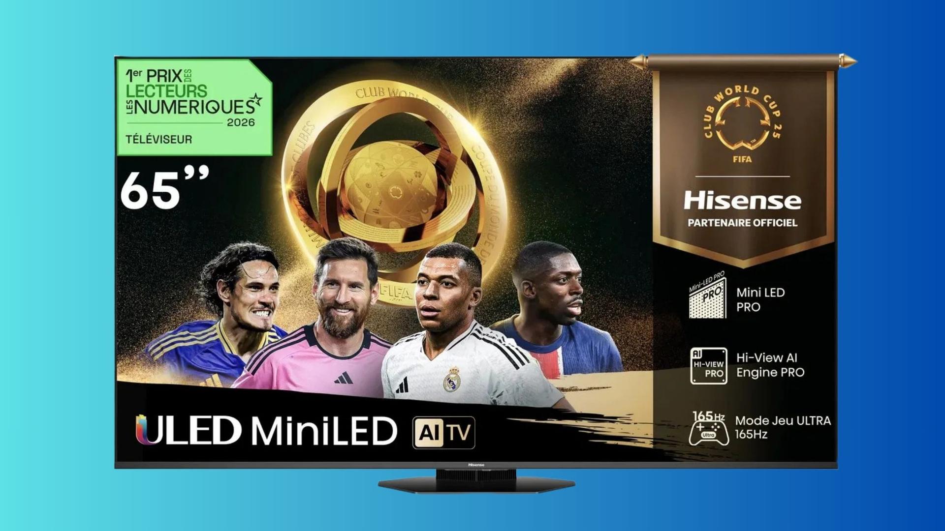 Hisense voit grand, Rakuten voit moins cher : -100 € sur cette TV Mini LED