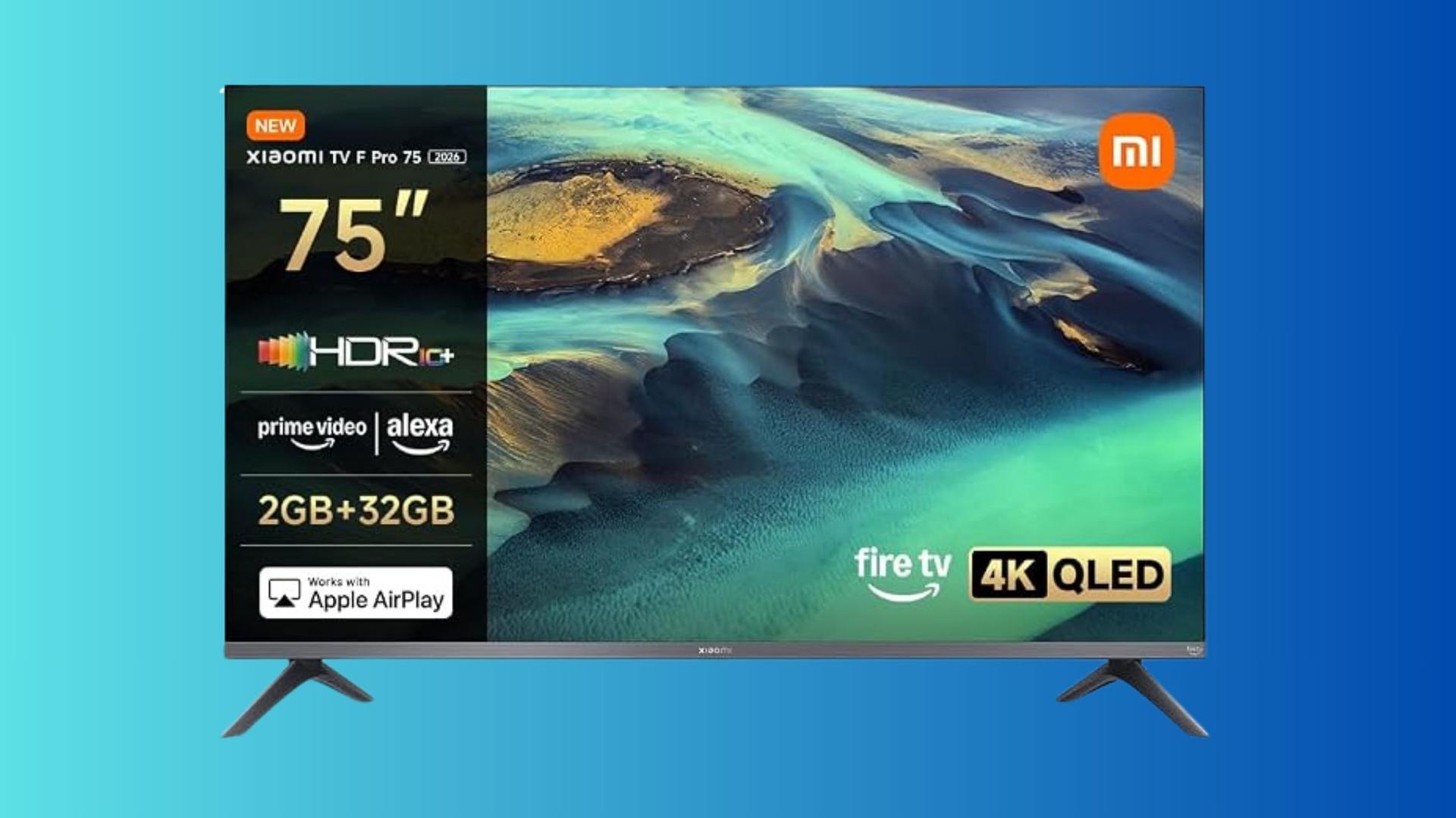 189 cm de QLED 4K pour 509 € : Amazon baisse le prix de cette Smart TV Xiaomi ultra moderne