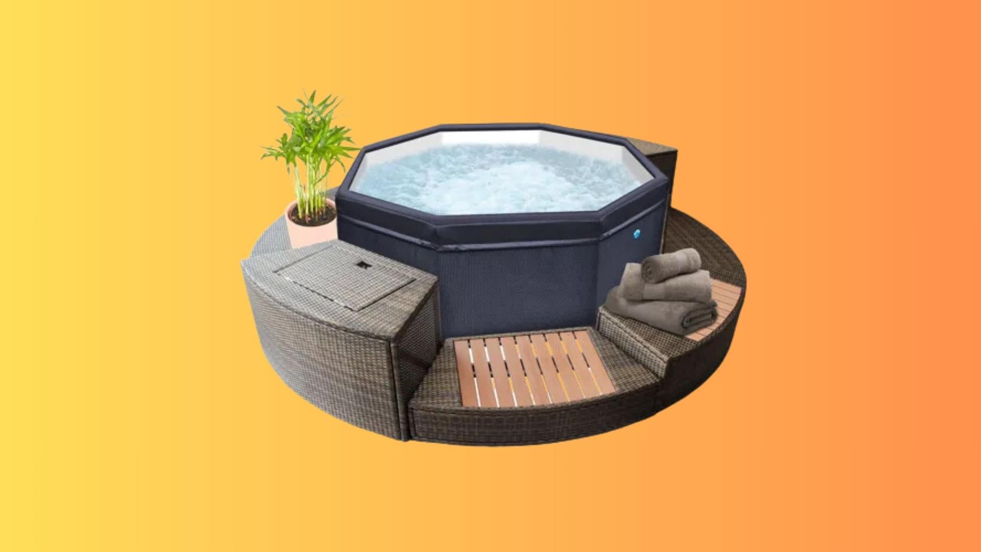 Bulles, chaleur et 200 € de moins : ce spa gonflable haut de gamme a tout pour vous séduire