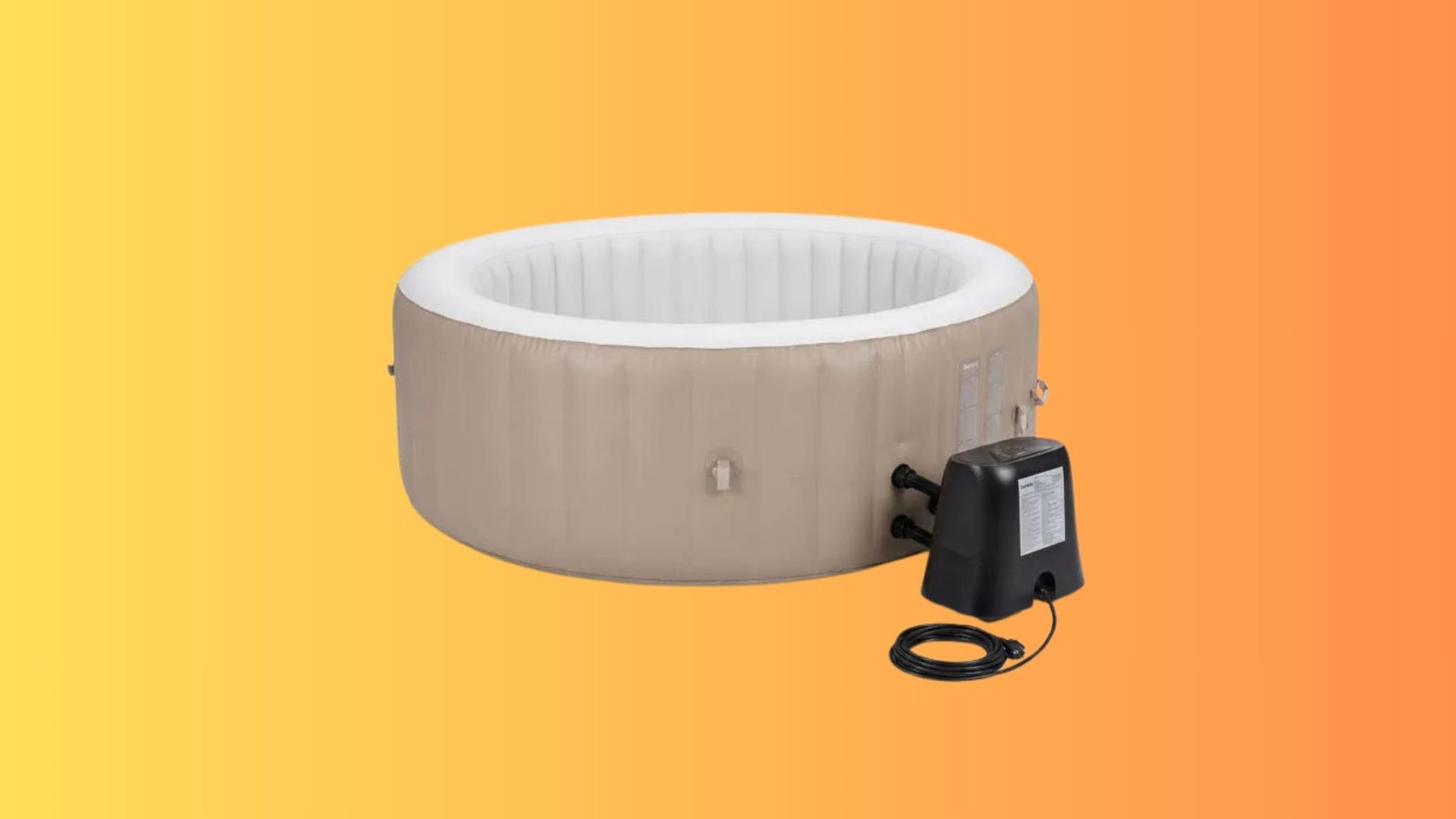 Ce spa gonflable 4 places chauffe l'ambiance, son prix refroidit pour la fin des soldes