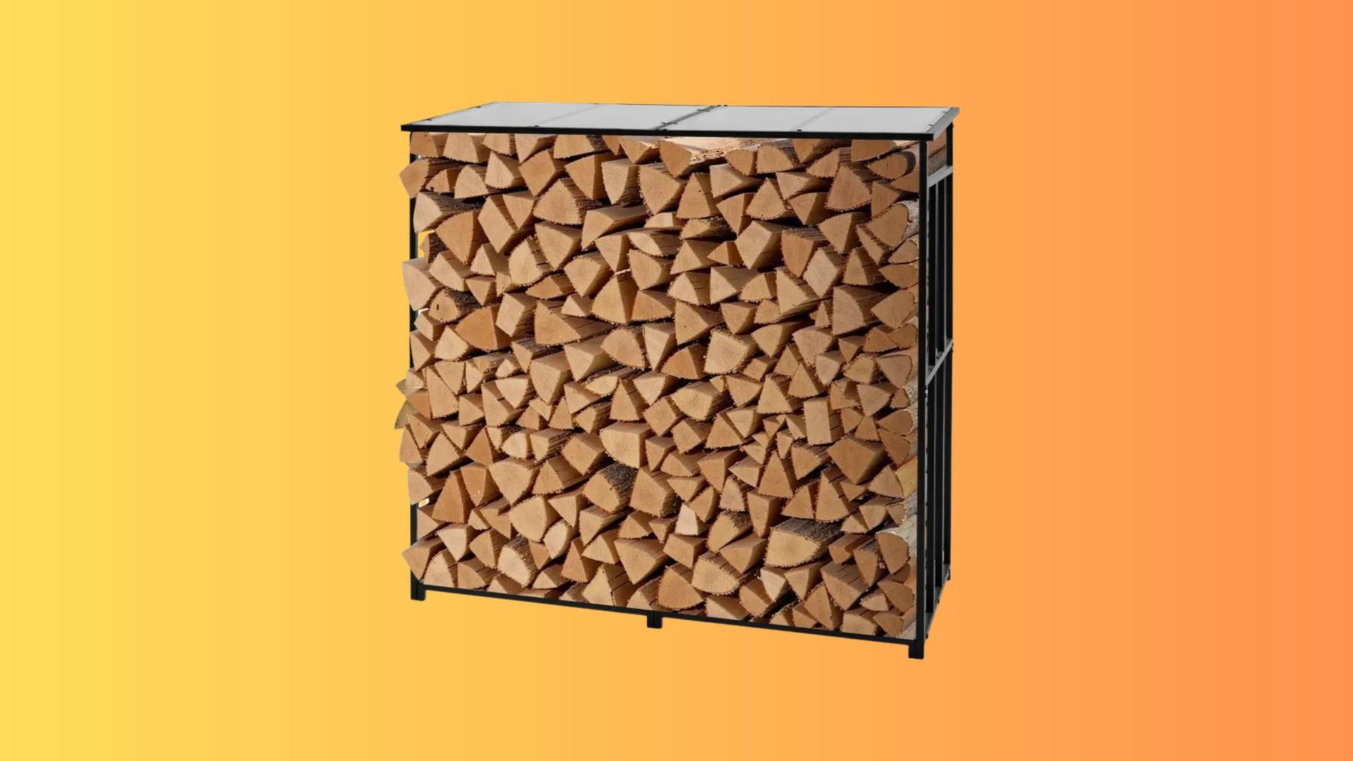 L’hiver arrive, VEVOR baisse le prix de ce support à bois de chauffage
