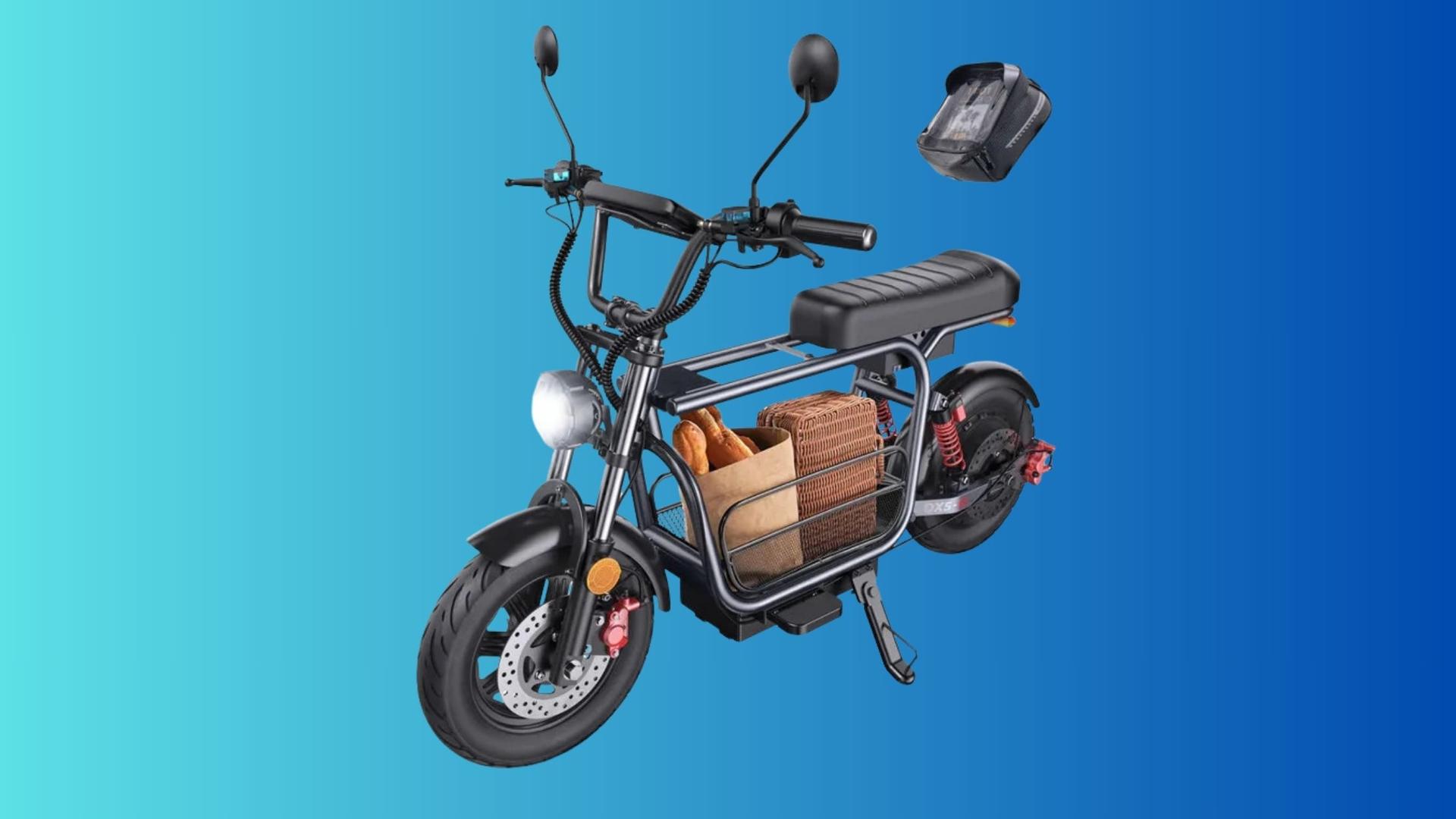 Cette trottinette électrique embarque siège, panier… et une remise de 30 % pour les soldes