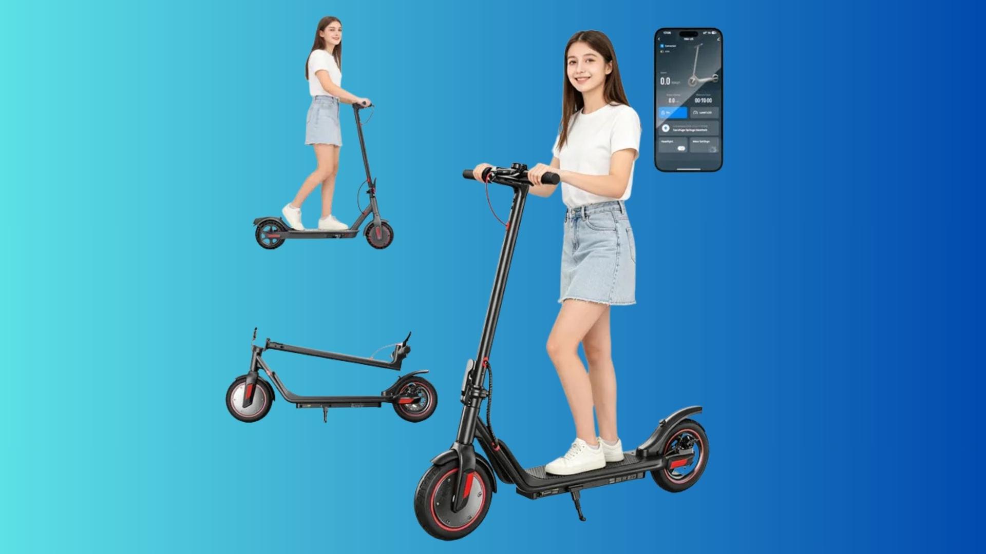 Les soldes n'épargnent pas le prix de cette trottinette électrique, bien au contraire