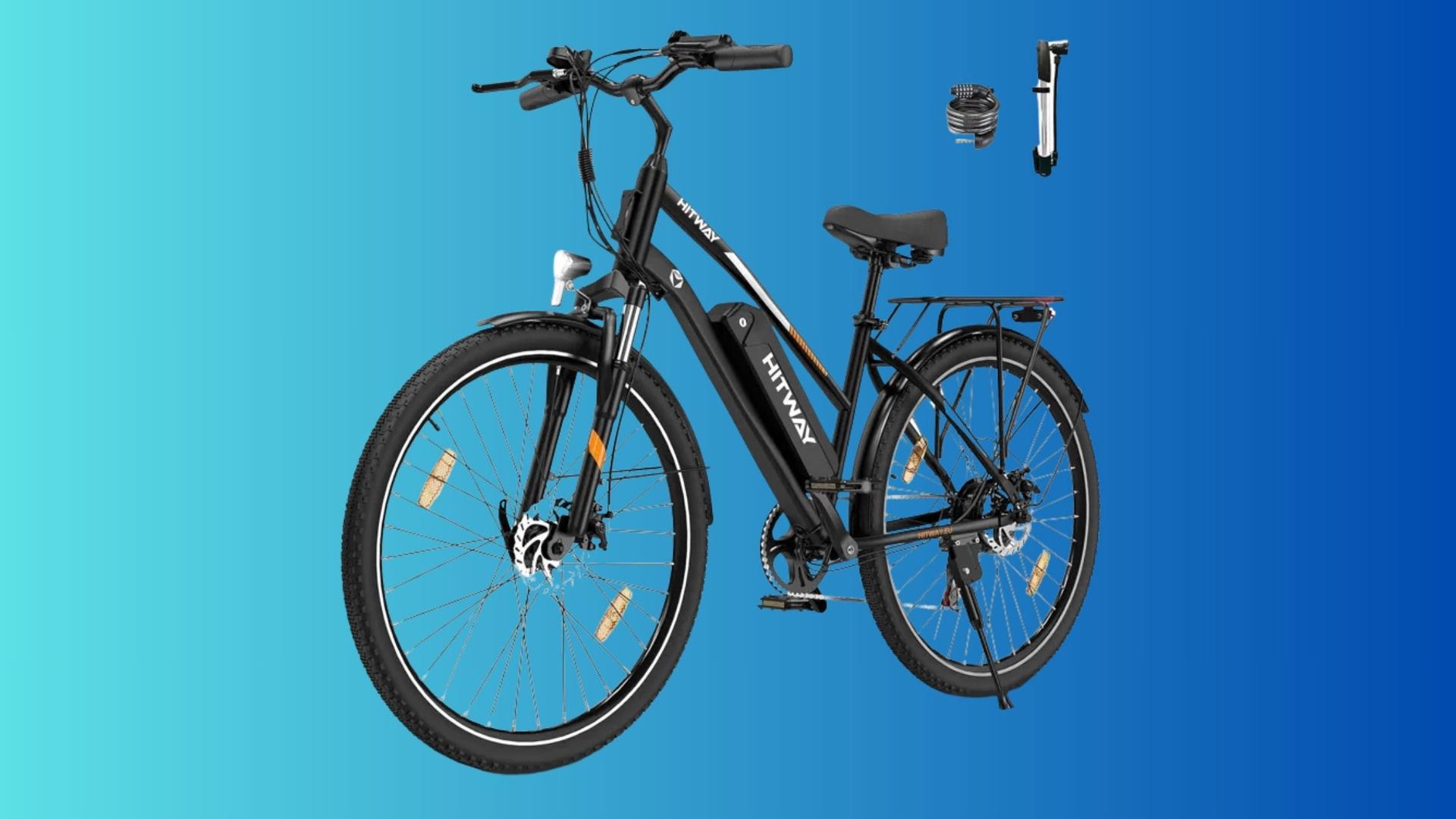 Ce vélo électrique Hitway doté d'une énorme autonomie est en promo -25 % pour le Black Month