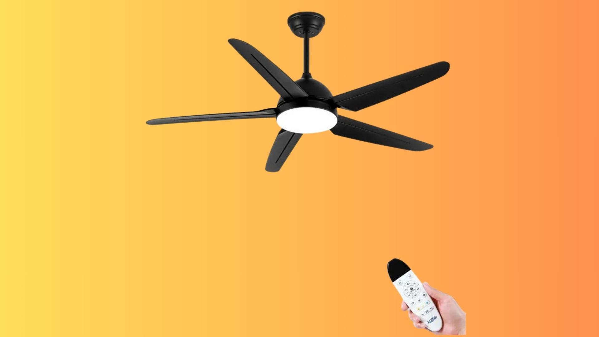 La chaleur joue les prolongations, ce ventilateur de plafond tombe sous les 150 €