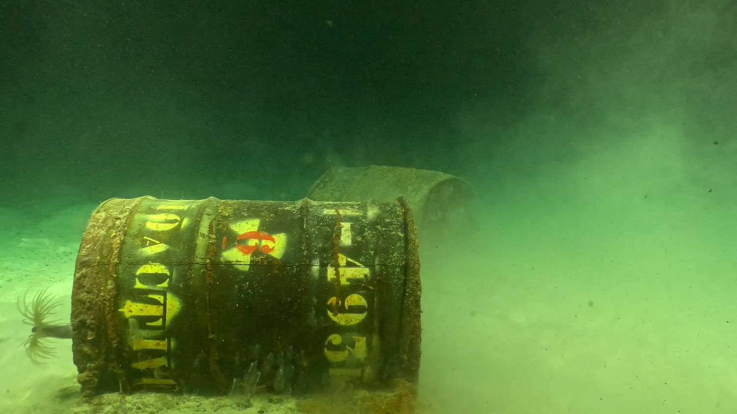 Des chercheurs français ont retrouvé des fûts radioactifs très dégradés dans l'Atlantique : une scène impossible à ignorer