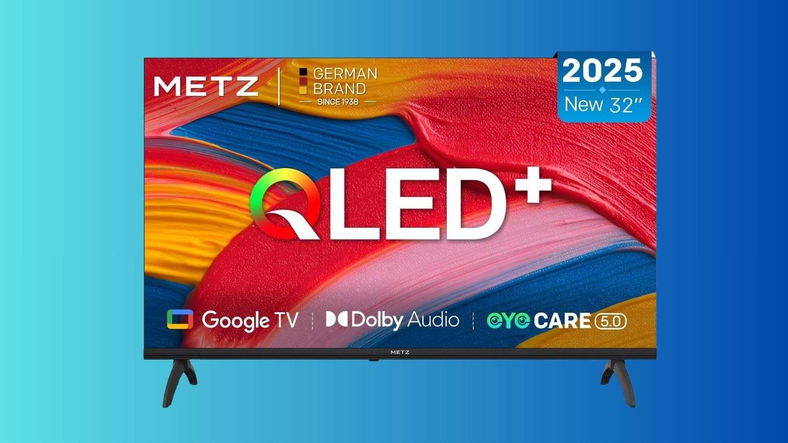 HDR 10, Dolby Audio, Google TV : la Metz QLED 32 pouces est à un prix presque indécent !