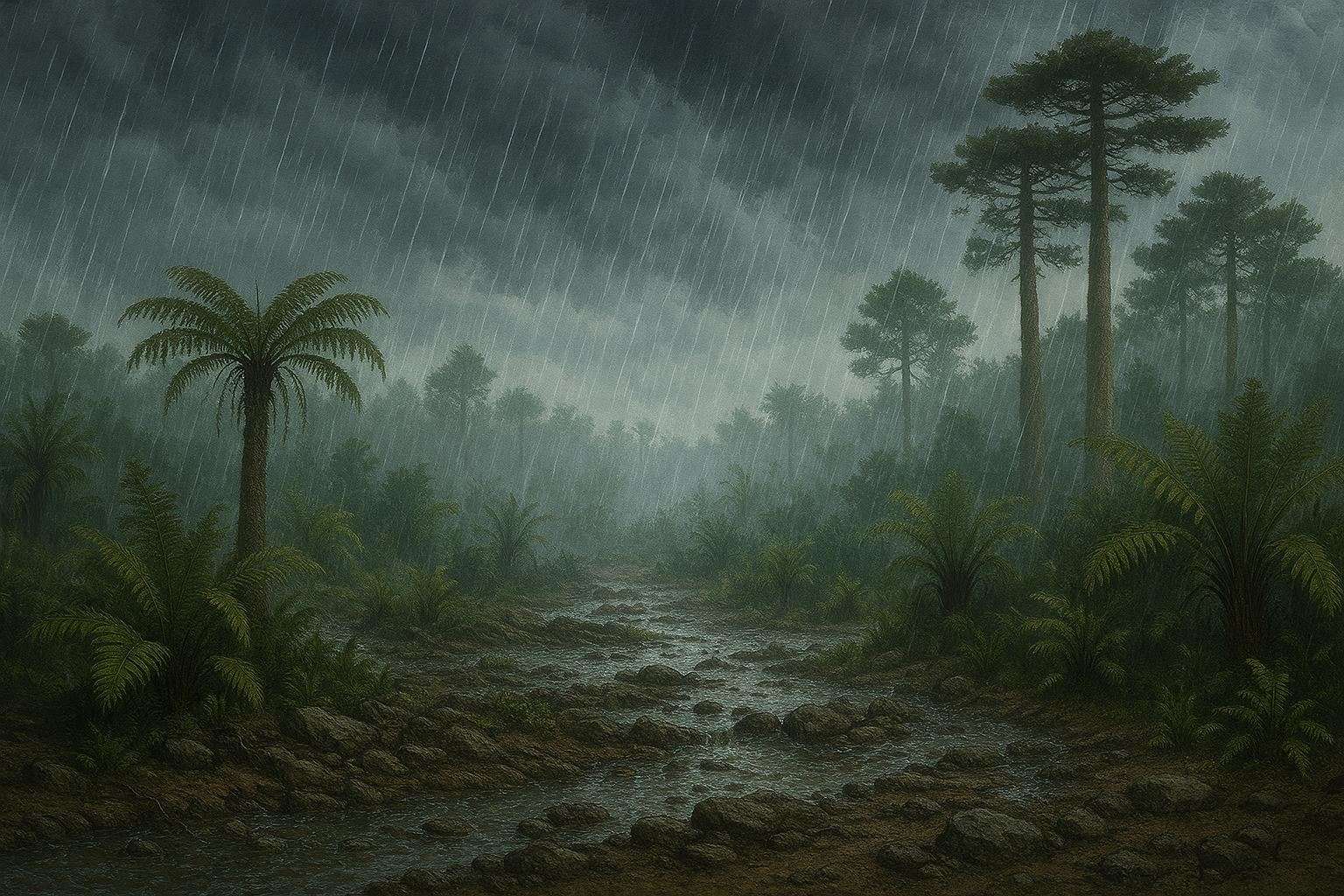 Il a plu pendant 2 millions d’années dans le passé et les scientifiques viennent de comprendre pourquoi