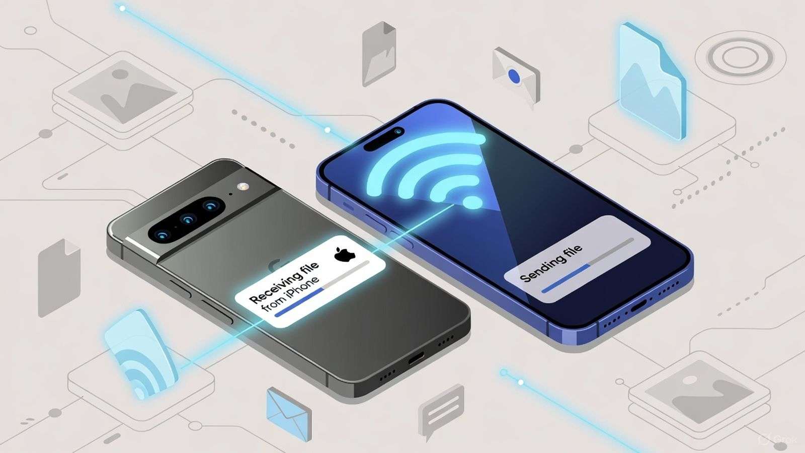 AirDrop dâ€™Apple dÃ©barque sur le Google Pixel 10, et bientÃ´t sur dâ€™autres...