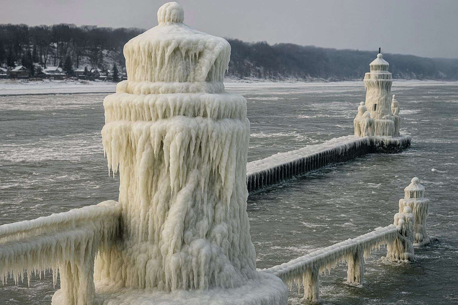 L’Amérique transformée en décor apocalyptique : les images hallucinantes d’une tempête historique