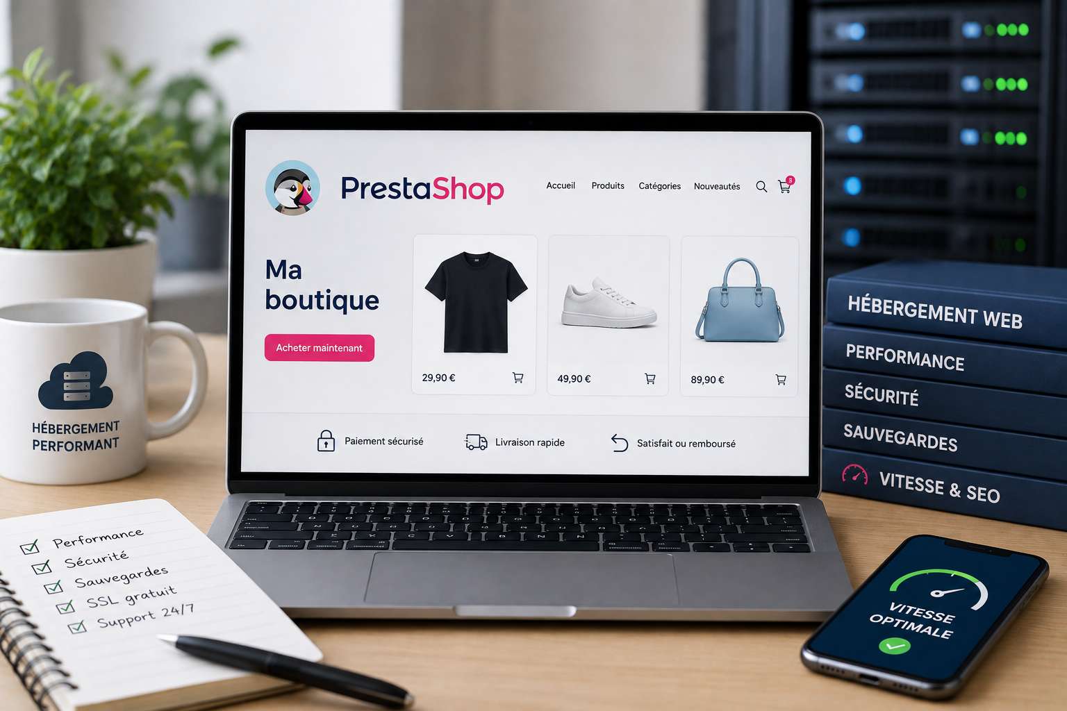 Hébergement PrestaShop : comment choisir l'offre qui boostera vraiment vos ventes en ligne ?