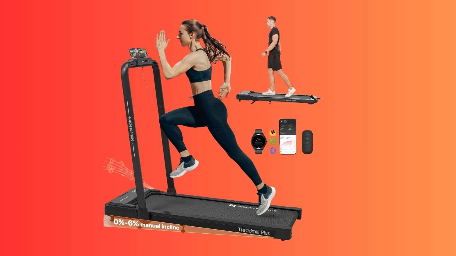 Profitez de l'hiver pour transformer votre ligne : -31% sur le tapis de course Mobvoi Plus !