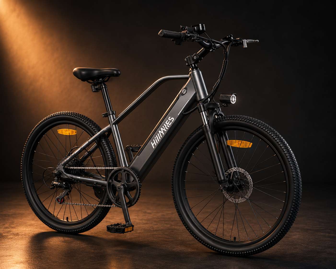 Le HillMiles MileTrail à moins de 500 ¬ avec coupon : moteur 250W conforme, suspension avant et 7 vitesses pour un VTT électrique d'entrée de gamme honnête
