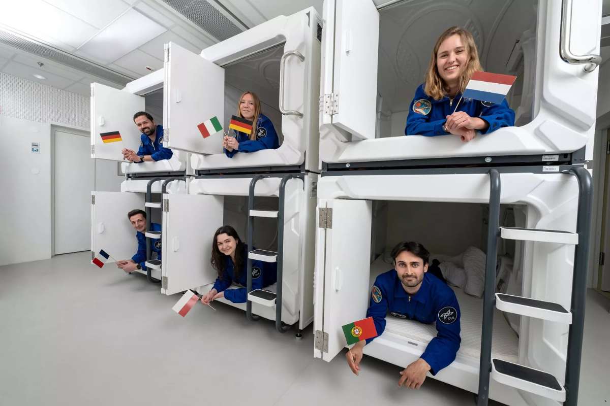 L'Europe vient d'enfermer six personnes pendant 100 jours dans un complexe allemand pour la science