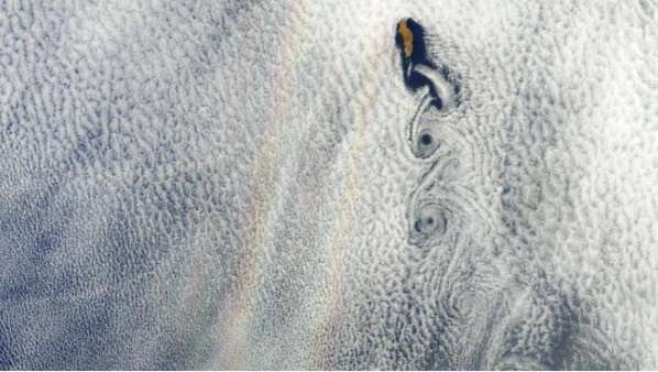 La Nasa immortalise un phénomène atmosphérique rarissime au-dessus du Pacifique