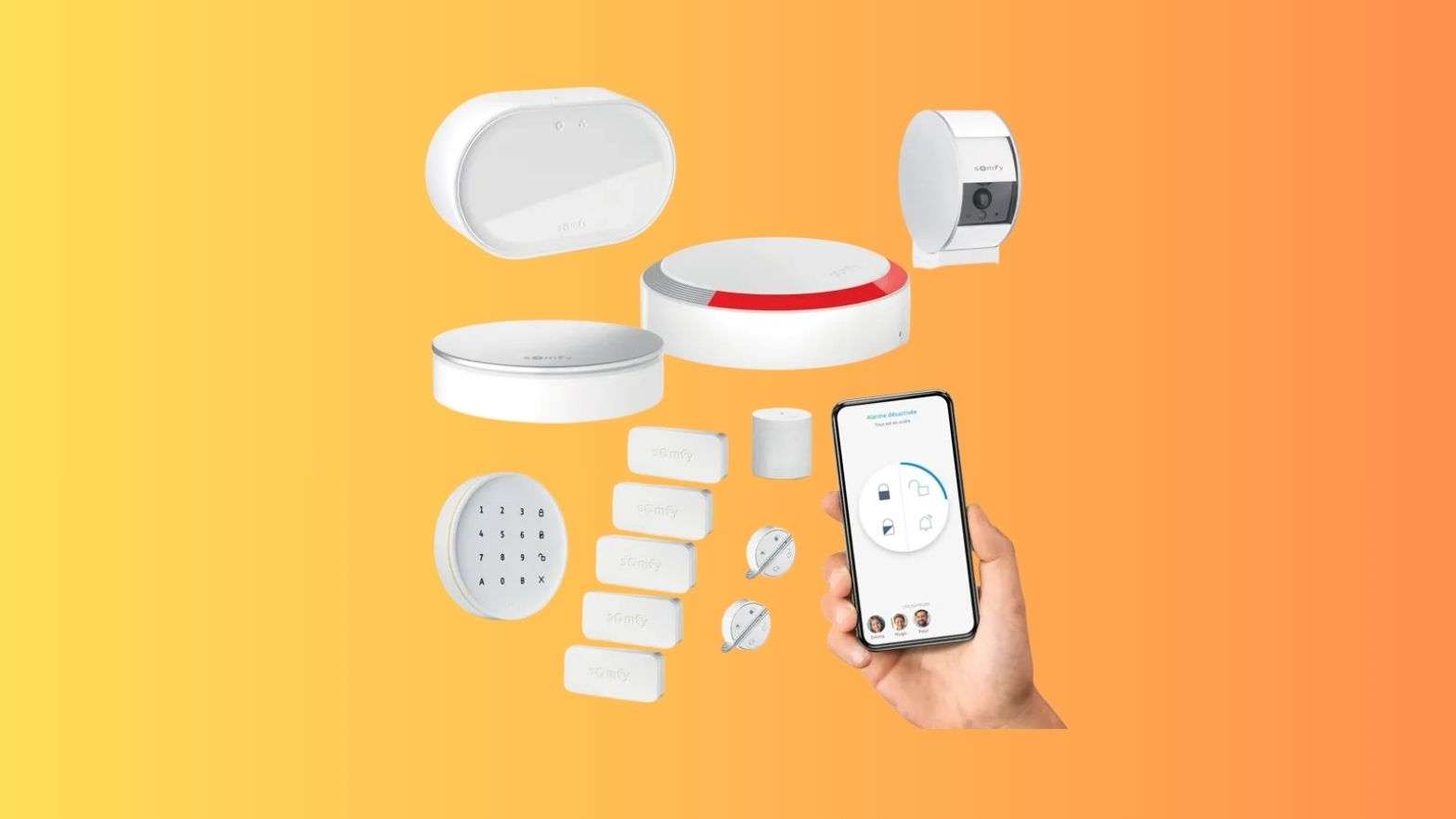 Votre maison impénétrable à -30% ! L'alarme connectée Somfy fait barrage aux intrus et aux prix élevés
