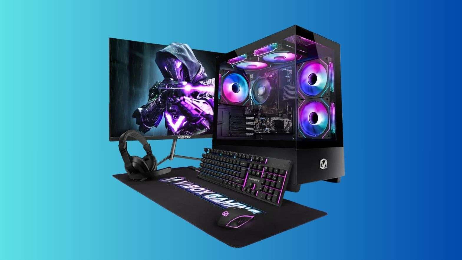 PC Gamer Complet Vibox VI-212 avec écran : économisez 100 € sur votre pack gaming prêt à l'emploi !