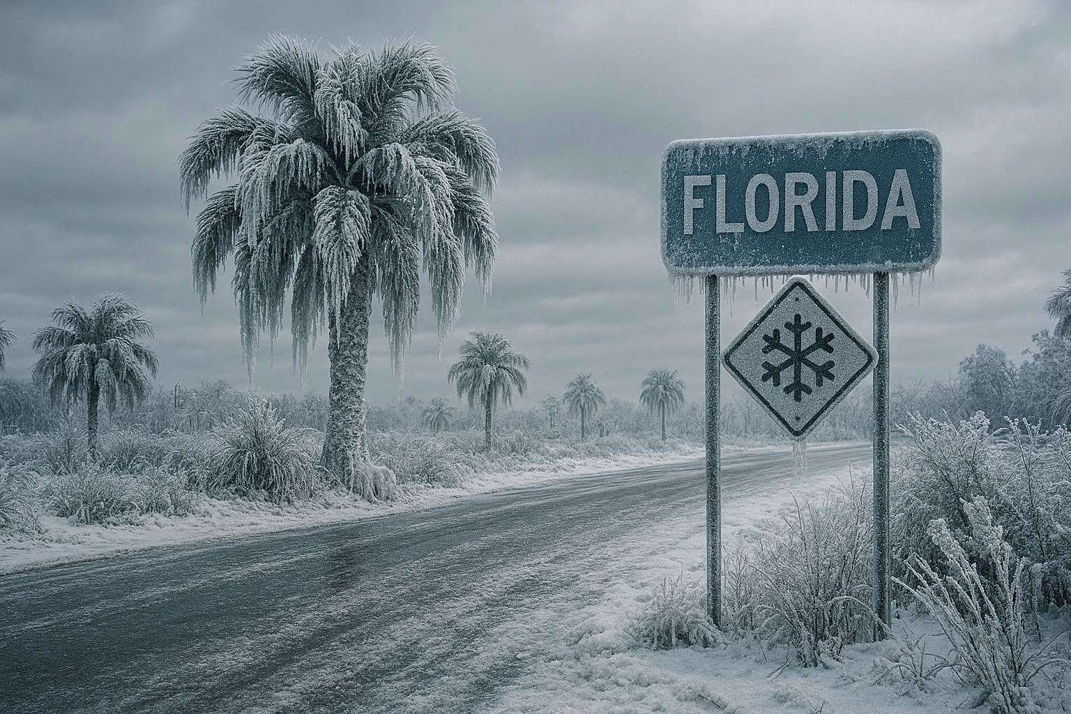 Il fait plus froid en Floride qu'en Islande : comment le climat a inversé le nord et le sud en quelques jours