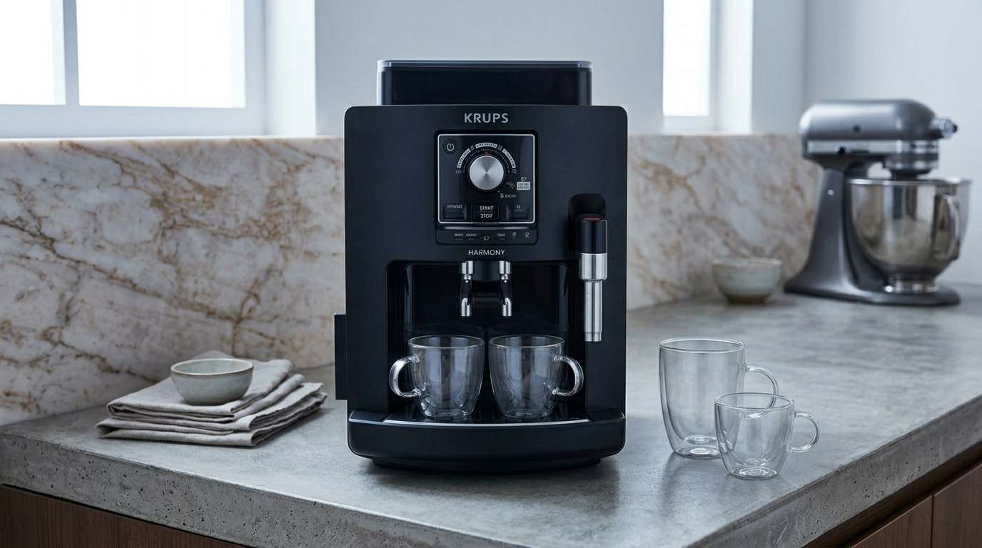 Des cafés parfaits à la demande avec cette machine à café KRUPS Harmony à moins de 270 ¬ sur Amazon