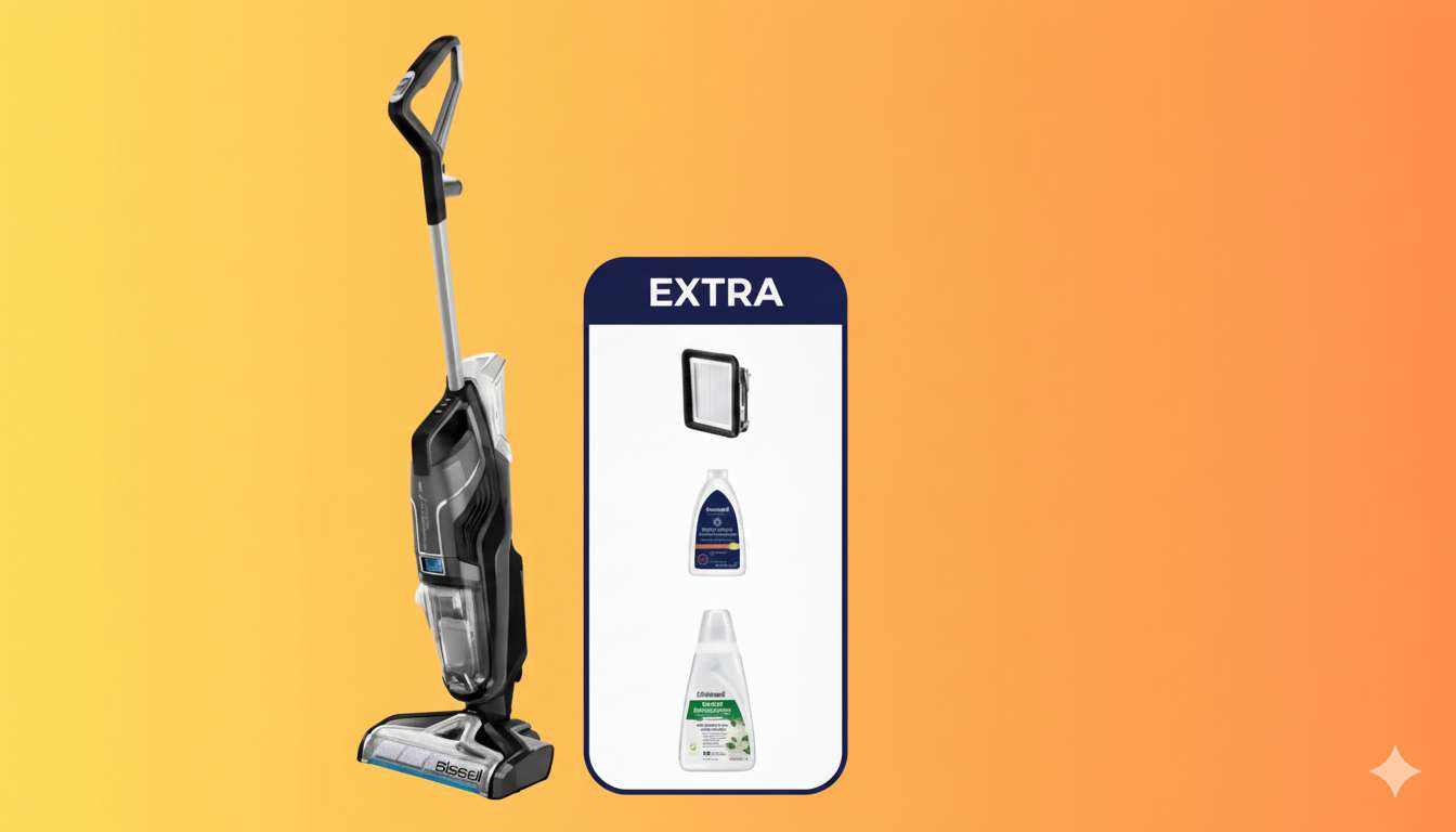 Coup de balai sur les prix ! L'aspirateur 2en1 Bissell C6 à seulement 159,99¬ !