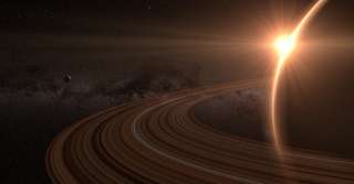 Une collision géante aurait donné naissance à Titan et changé Saturne pour toujours