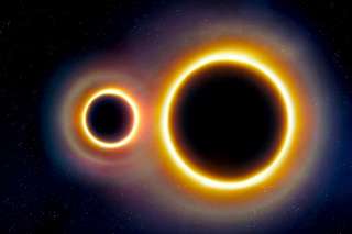 C’est historique : deux trous noirs viennent d’être photographiés ensemble pour la première fois
