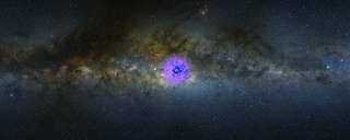 La matière noire brille peut-être au centre de notre Galaxie