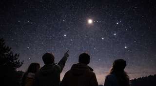 Ce que vous voyez briller si fort en ce moment n’est pas une étoile, et il ne faut pas rater ça