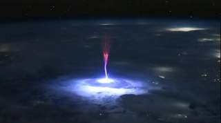 Le jour où une astronaute a pris une photo d'un gigantesque jet lumineux au-dessus de la Terre