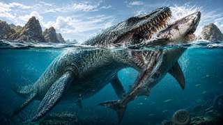 Encore plus redoutable que le T. rex : ce mosasaure géant, de la taille d'un bus, est le plus féroce jamais découvert
