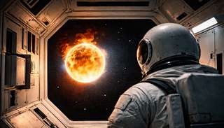 Dans l’espace, le feu devient une sphère… et c’est un cauchemar pour les astronautes