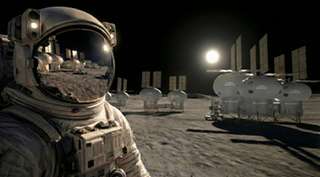 La Lune accueillera peut-être ses premiers habitants dans des maisons gonflables...