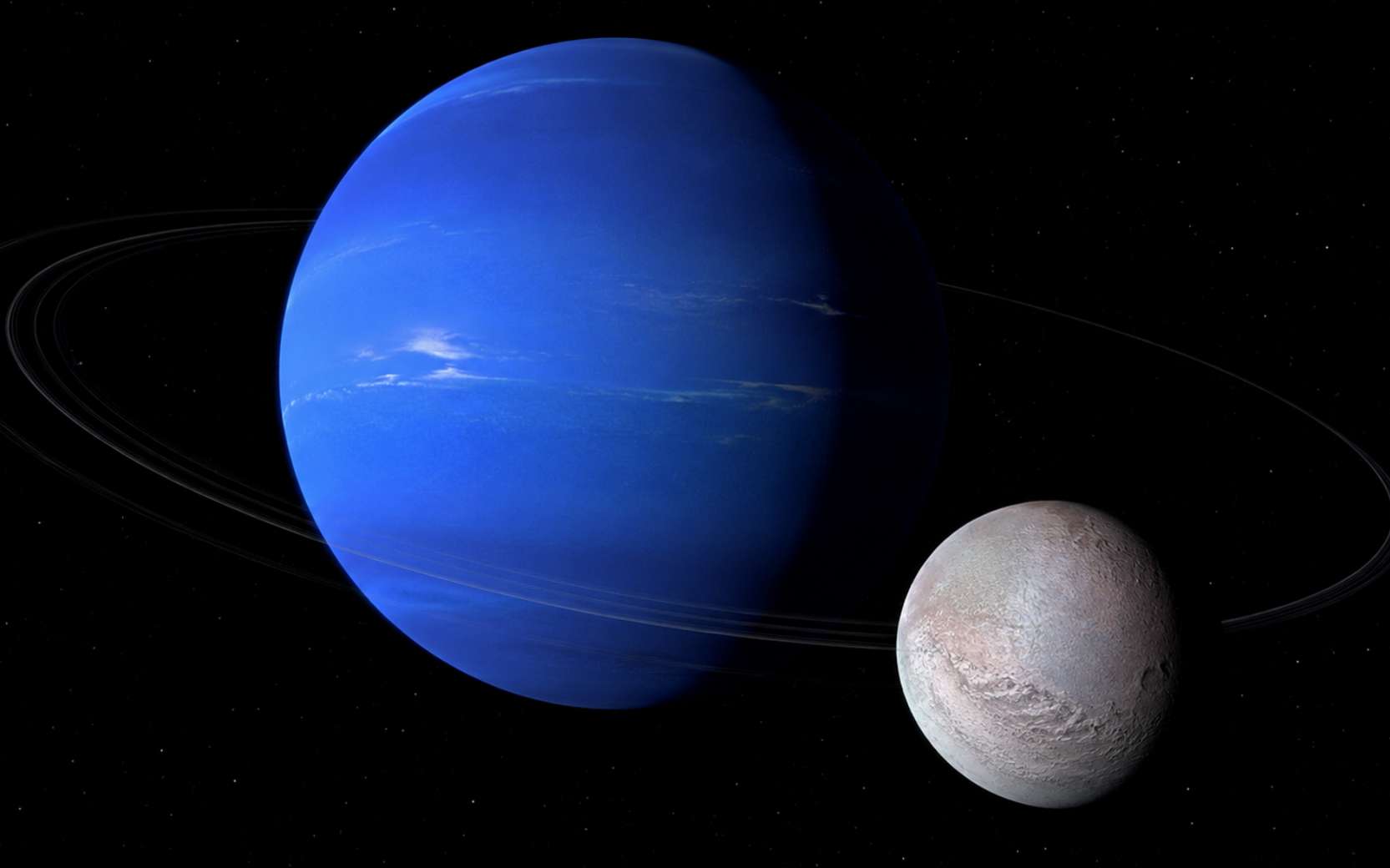 Des lunes de Neptune seraient nées de catastrophes cosmiques !
