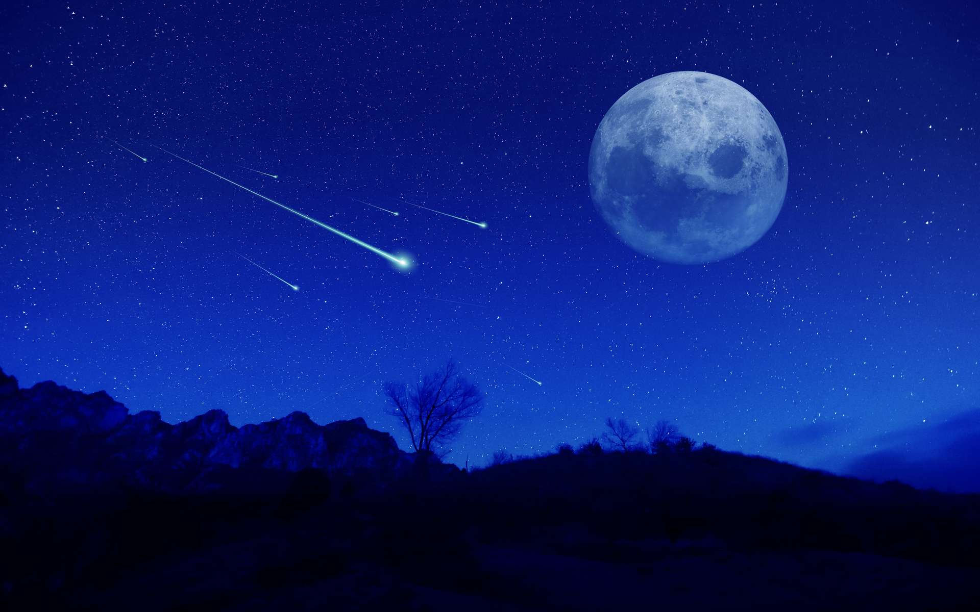 Une « Super Lune » et une pluie d'étoiles filantes simultanées à ne pas manquer