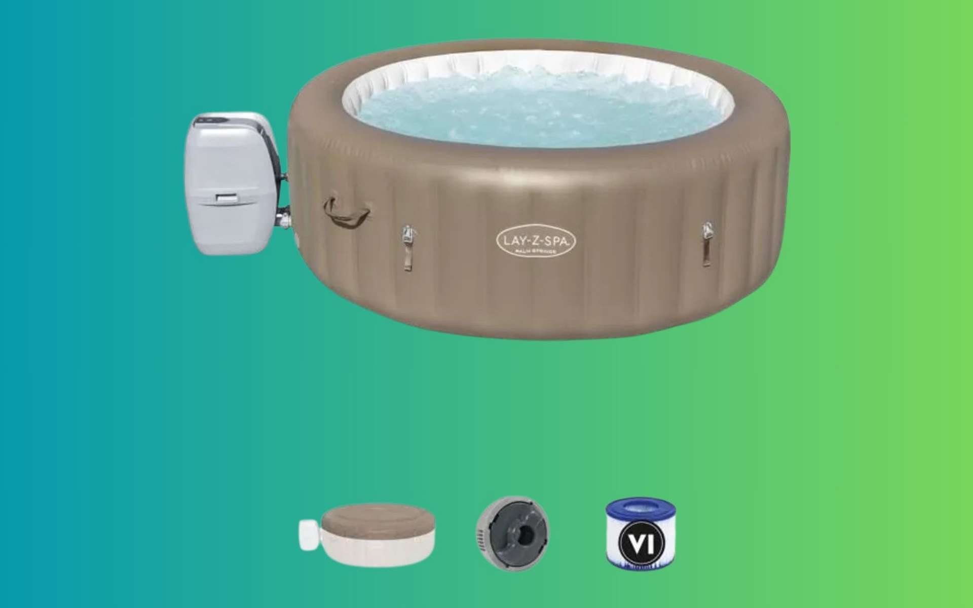 Oubliez la piscine : ce spa Bestway s'invite dans votre jardin à prix doux