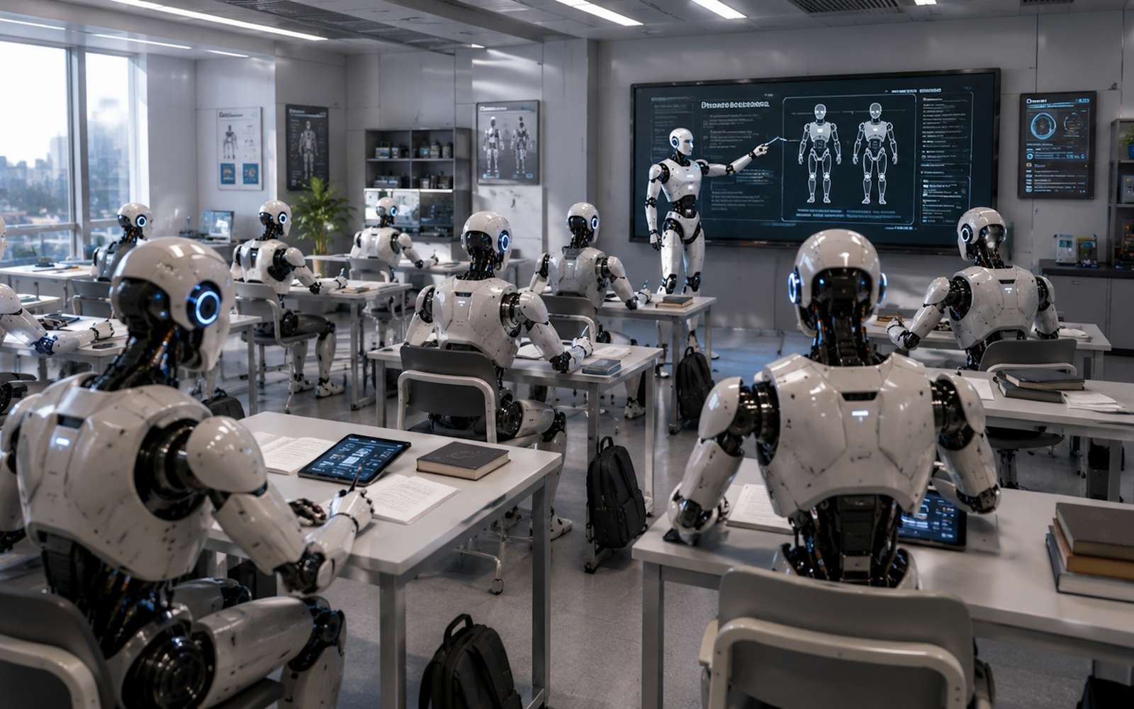 En Chine, les robots vont à l'école pour s'améliorer : ce qu'ils y apprennent va tout changer