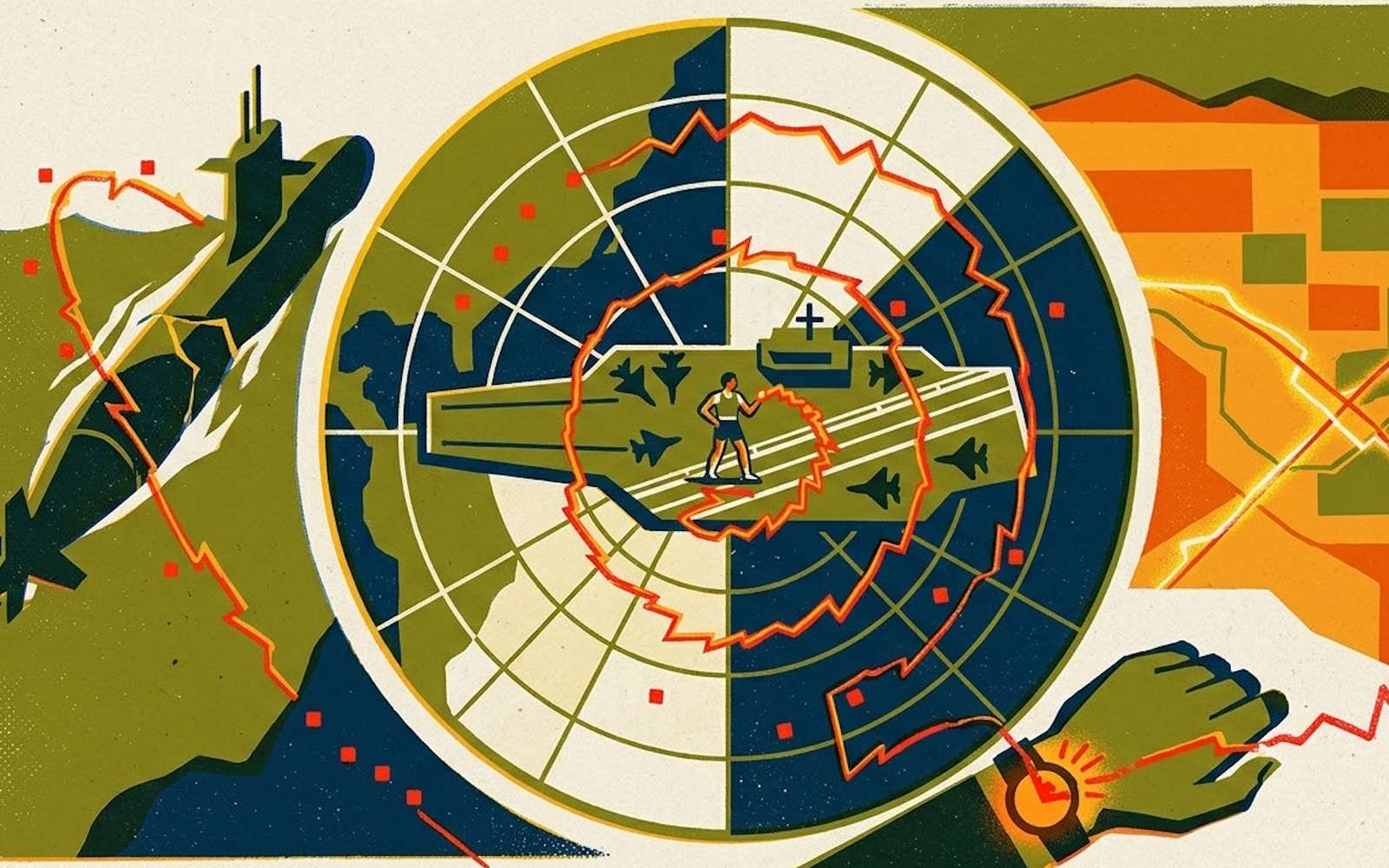 Cette fois, c'est le porte-avions Charles-de-Gaulle... et ce n'est que le dernier d'une série hallucinante