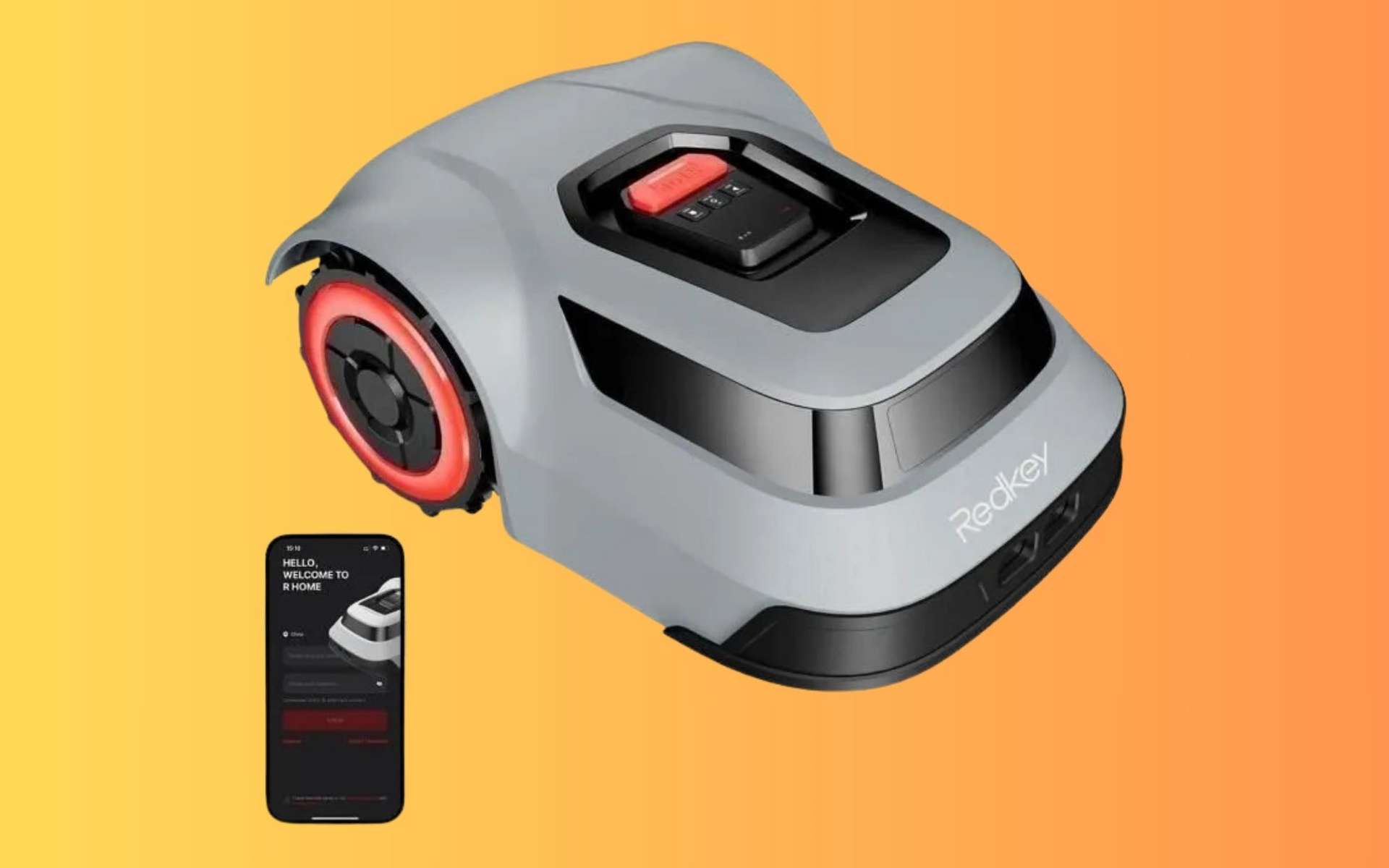 Ce robot tondeuse Redkey chute à 449,99 € : une solution autonome pour entretenir votre jardin