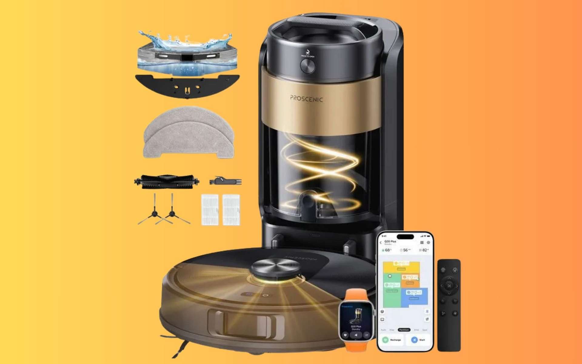 Cet aspirateur robot laveur s'occupe de vos sols : les soldes font chuter son prix