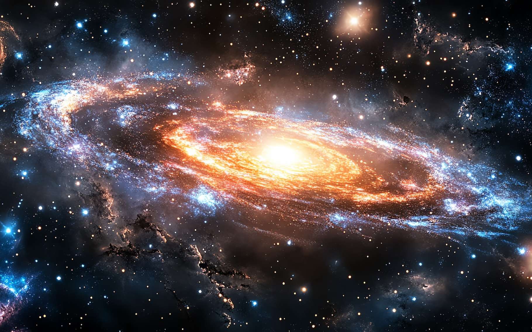 Matière noire : des simulations fines et spectaculaires de galaxies répondent enfin au défi posé par le télescope James-Webb