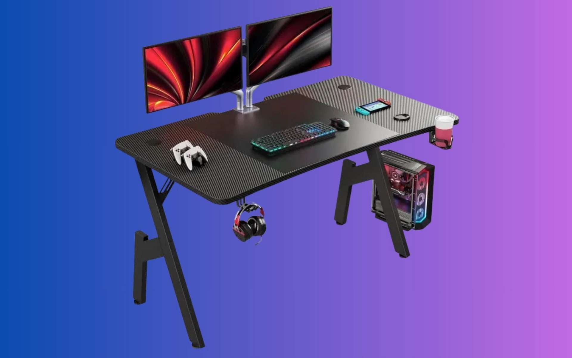 Un bureau gamer XXL à moins de 60 ¬ : l'affaire à ne pas manquer