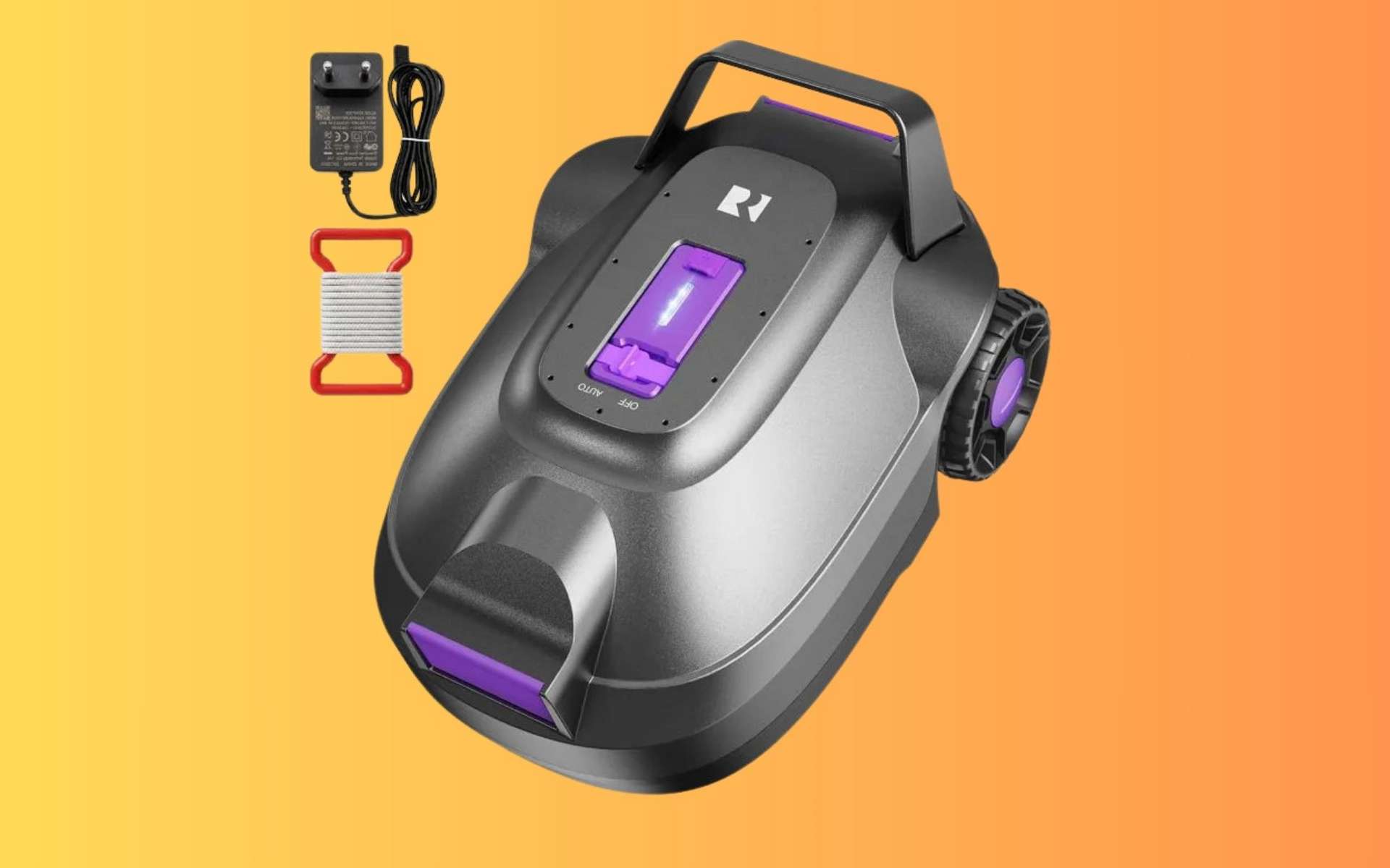 Il nettoie le fond du bassin pendant vos baignades : les soldes offrent une belle remise sur ce robot de piscine sans fil