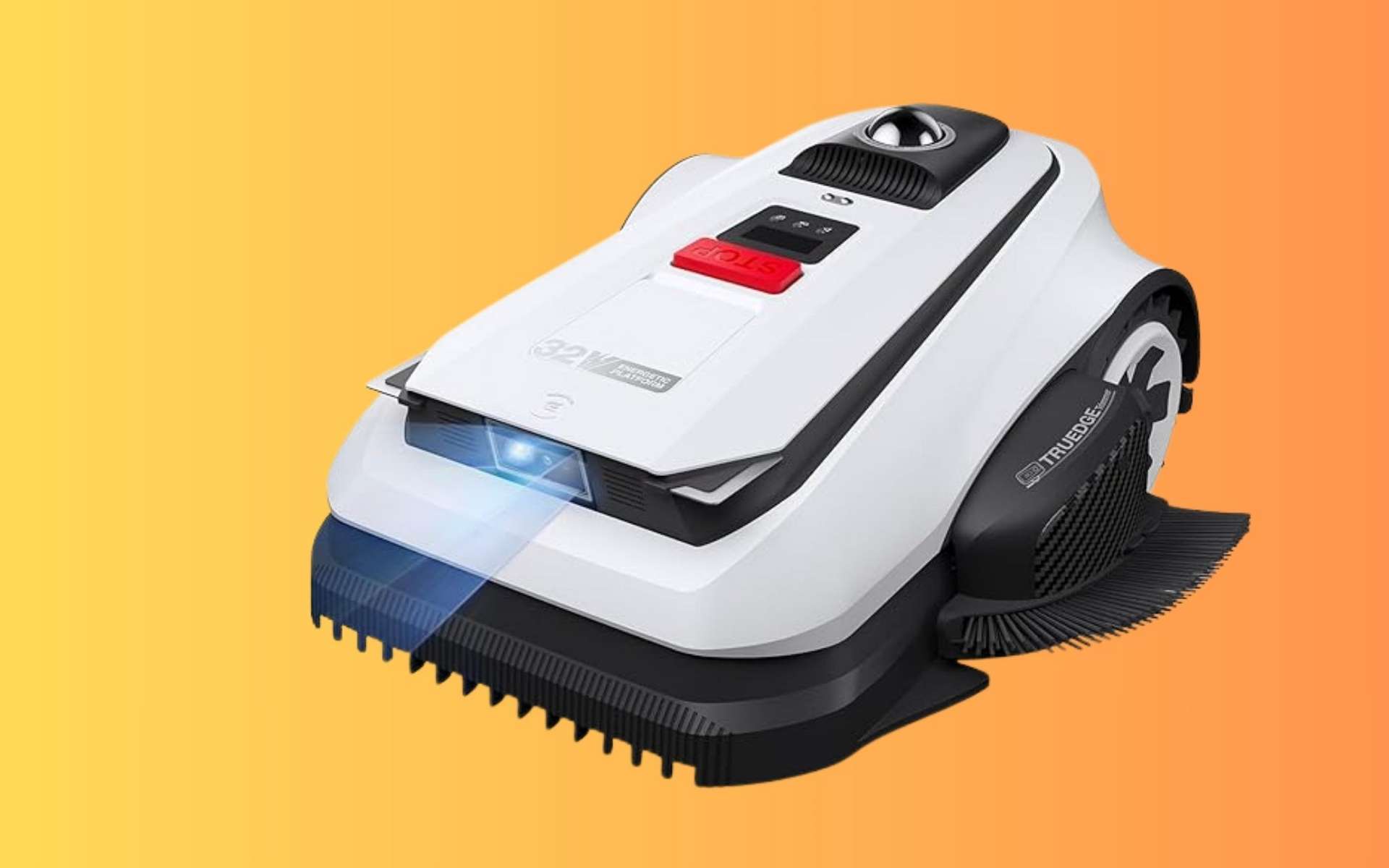 Les beaux jours reviennent et Amazon dégaine une promo agressive sur ce robot tondeuse Ecovacs prêt à tout gérer