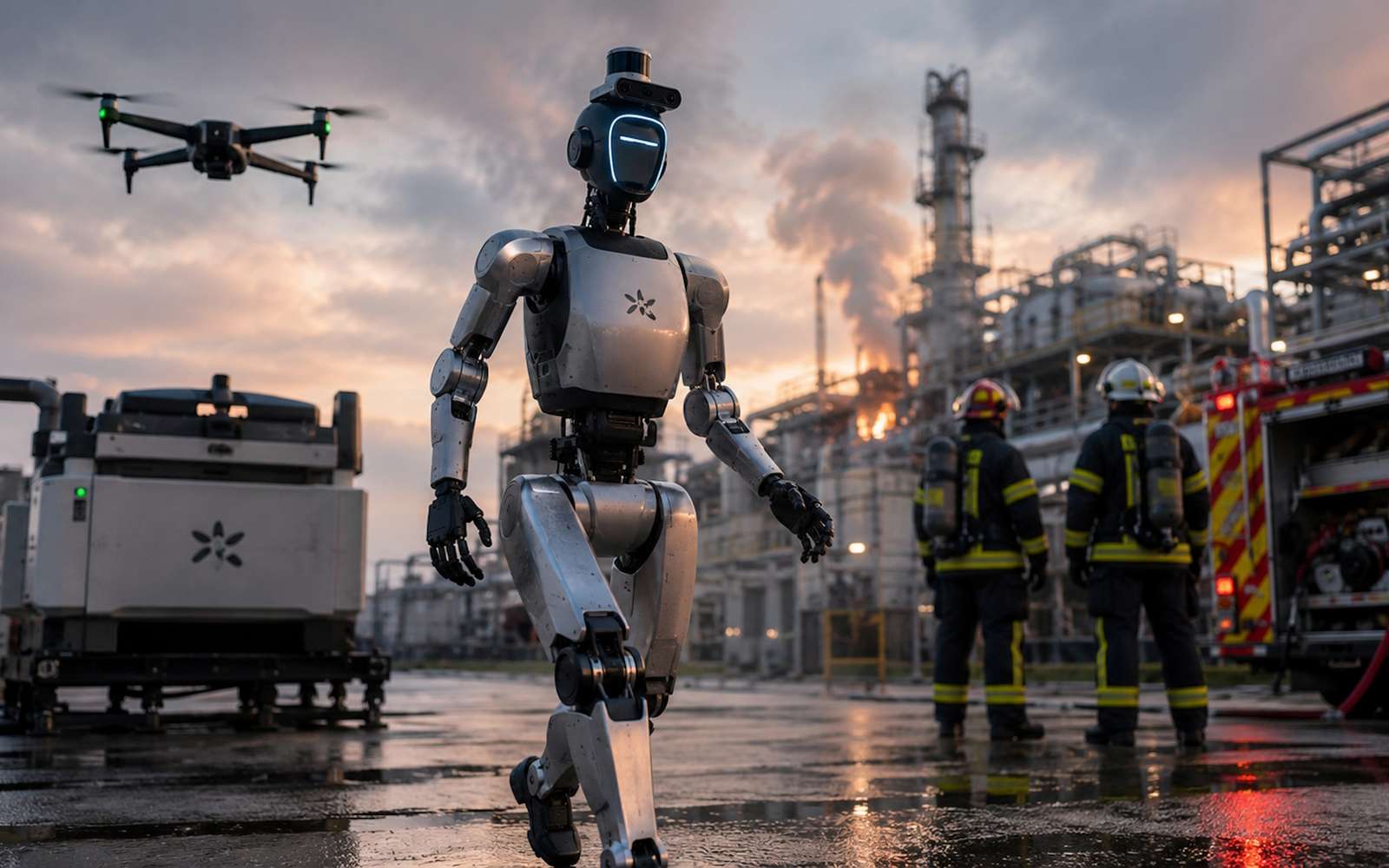 À Béziers, un robot humanoïde chinois prépare déjà ses futures missions sur le terrain